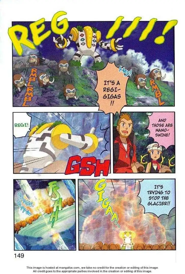 Pokémon: Giratina and the Sky Warrior! Ani-Manga Chapter 6 9